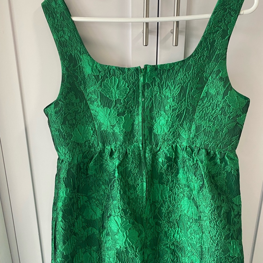 Lilly Pulitzer Emerald Floral Dress - Picture 4 of 5